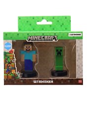 Штампик Minecraft Стив и Крипер (MC5015B)
