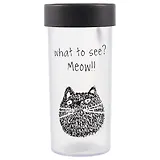 Бутылка с подвесом Коты 360мл (пластик) 12-07306-3718-maowang