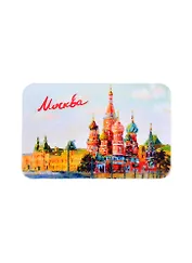 Магнит-картина Москва-1 55х85мм русск.надпись (037-19-1-rus)