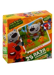 Пазл Оригами "МиМиМишки" 25эл., поле (220х220) 03503