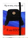 Обложка для паспорта Ps 7.4.3 кожзам "Винил" с рисунком, на резинке, инд.уп., подвес, Буккеа