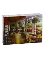 Пазл HATBER Premium 1500 эл. 830х580мм.Летняя веранда