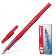 Шариковая ручка красная, Liner, Stabilo