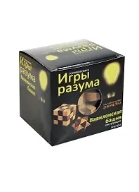 Головоломка Игры разума Вавилонская башня (544507) (дерево) (3+) (коробка)