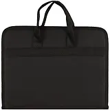 Папка-портфель «Канцеляр», чёрная, А4