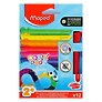 Карандаши цветные 12цв "COLOR'PEPS INFINITY KIDY" ударопрочн., блист., MAPED