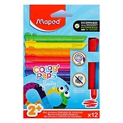 Карандаши цветные 12цв "COLOR'PEPS INFINITY KIDY" ударопрочн., блист., MAPED