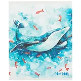 Тетрадь в клетку Listoff, "Акварельные сюжеты", 48 листов, в ассортименте - 0