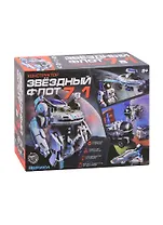 Конструктор ТМ Эврики «Звёздный флот», 7 в 1, работает от солнечной батареи