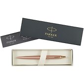 Ручка подарочная шариковая синяя 1 мм, Jotter XL Monochrome 2020 Pink Gold, Parker - 1