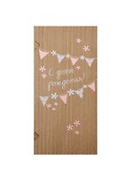 Открытка дерево С днем рождения! Флажки (31621-102) (Эстетика)