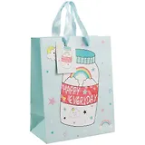 Пакет А5 23*18*10 Happy every day нейтр., бум.мат.ламинат