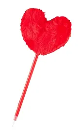 Шариковая ручка синяя, «Fur Heart»