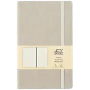 Книга для записей А5 96л тчк. "Joy Book. Утренняя дымка" иск.кожа, тв.переплет, ляссе, резинка, инд.уп.