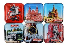 Набор магнитов-пазл "Москва-Кремль" (46х69) (033-19-1)