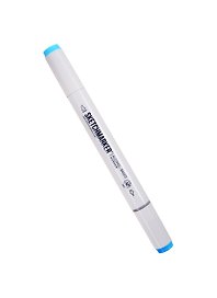 Маркер Sketchmarker двухсторонний на спирт.основе цв.B72 Голубой