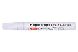 Маркер-краска белый, мет.корпус, Art idea
