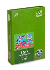 Деревянный пазл DaVICI "День дружбы", 180 элементов