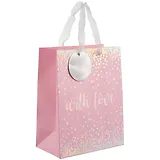 Подарочный пакет «With love», А5