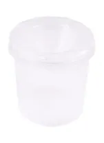 Стакан-непроливайка полупрозрачный