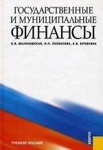 Государственные и муниципальные финансы : учебное пособие