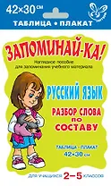 Русский язык. Разбор слова по составу для учащихся 2-5 классов
