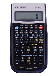 Калькулятор 10+2 разрядный, научный, 165 функций CITIZEN SR-260/SBWB