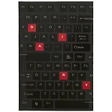 Ежедневник недат. А5 80л "Клавиатура" 7БЦ, выб.лак, лам.софт-тач, офсет