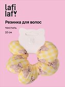 Резинка для волос «Цветок. Мишки», текстиль, 10 см, Lafilaf - 0