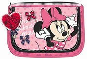 Пенал школьный 2отд. "Miss Minnie" молния, Disney