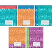 Тетрадь в линейку Unnika, "Двухцветная (орнамент)", А5, 12 листов