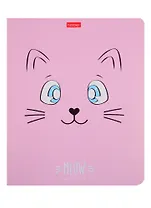 Тетрадь в клетку Hatber, "Ушки на макушке", 18 листов, в ассортименте