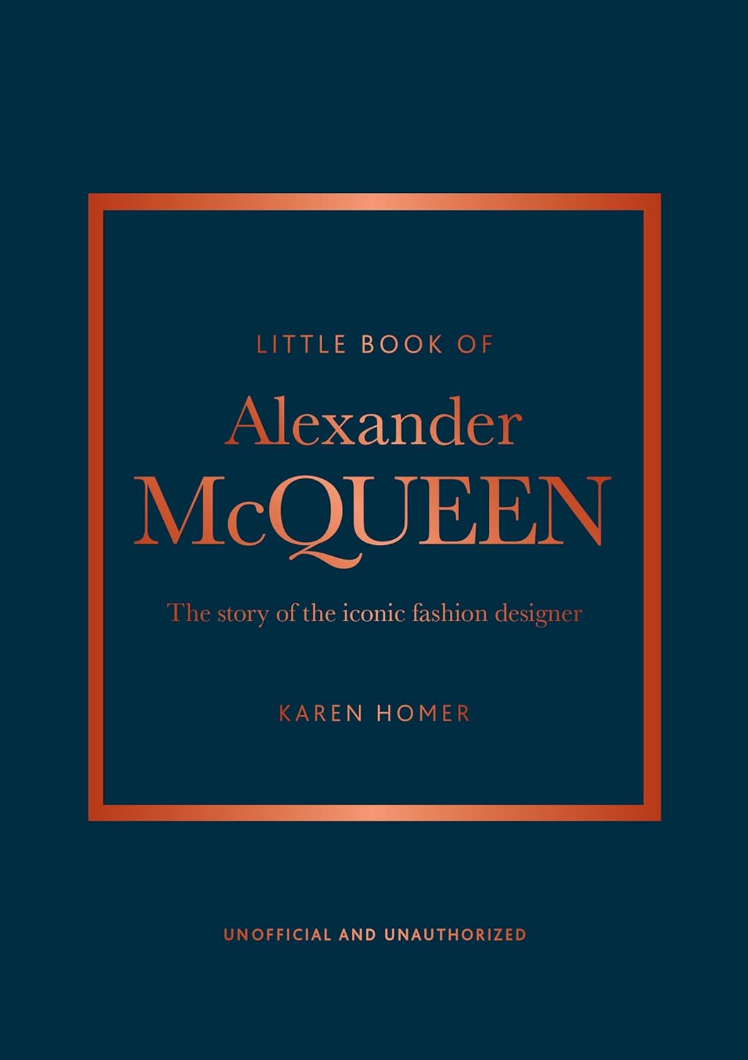 Обложка книги «The Little Book of Alexander McQueen: The story of the iconic brand (Little Books of Fashion, 20)»