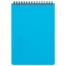 Блокнот «Neon blue» в клетку, 50 листов, А5