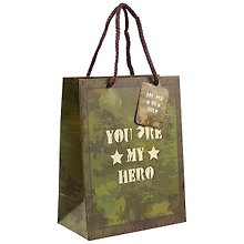 Подарочный пакет «My hero», А5
