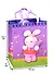 Пакет А5 24*18*8 "Розовый зайка" дет., бум.мат.ламинат - 1