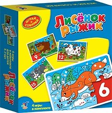Играй и собирай Лисенок Рыжик (2078) (4-7 л) (коробка)