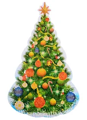 Мини-плакат "Елочка новогодняя"