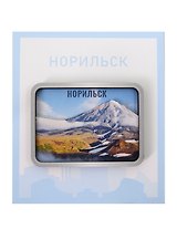 Сувенирный магнит Гора (Норильск) (дерево) (НрскГр1)