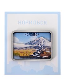Сувенирный магнит Гора (Норильск) (дерево) (НрскГр1)