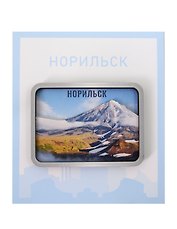 Сувенирный магнит Гора (Норильск) (дерево) (НрскГр1)