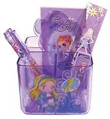 Набор настольный 06предм. детский "Милашки" ассорти, Hui-i