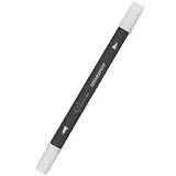 Маркер акварельный "Сонет", двухсторон., кисть и тонкий наконечник, светло-серый, сонет