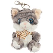 Брелок Кот с шарфиком и кольцом (14см)