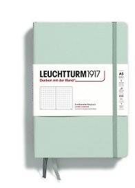 Книга для записей A5, 125 листов в точку "Medium", твердая обложка, Мятный, Leuchtturm1917