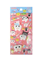 Наклейка декоративная зефирная 1 Смешинки 3 (90х200) (упаковка)