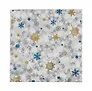 Коробка подарочная "Snowflaces" 15,5*15,5*6,5см, Новый год, картон