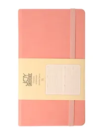 Планинг недат. 64л "Joy Book" персиковый пух, карманный, иск.кожа 7Б, скругл.углы, тонир.блок, резинка, офсет, ляссе