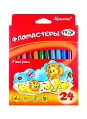 Фломастеры Гамма, "Мультики", 24 цвета