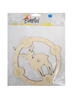 Форма для декора Лесной олень (DZ60010) (Buratini) (фанера) (упаковка)